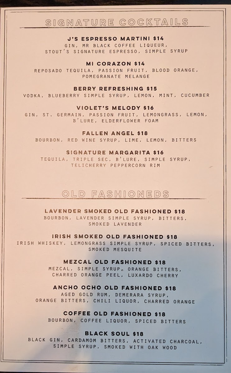 Stout’S Signature Menu-5